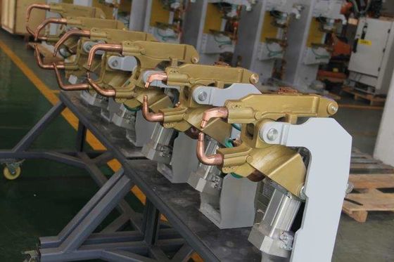 Portable 100KVA X Type Robotic Spot Welding Gun Intermediate Frequency