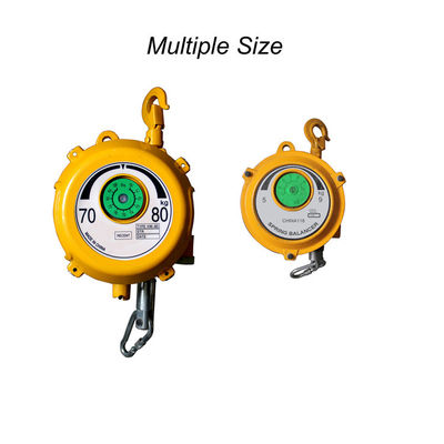 Clasp Lock Industrial Spring Balancer , 160kg Adjustable Tool Balancer With 6mm Rope