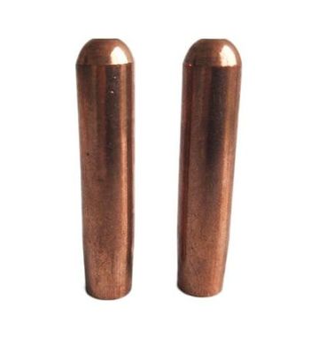 C17200 Spot Welding Copper Electrodes , CE Spot Welding Caps