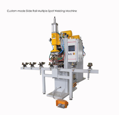CE Resistance Spot Welding Equipment , 18mm Wire Mesh Spot Welding Machine