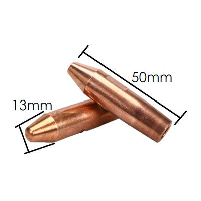 Copper Electrodes Copper Spot Welding Tip For Spot Welding Machine