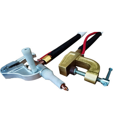 Inverter Spot Welds On Two Overlapping Pieces single Side Spot Welding Machine