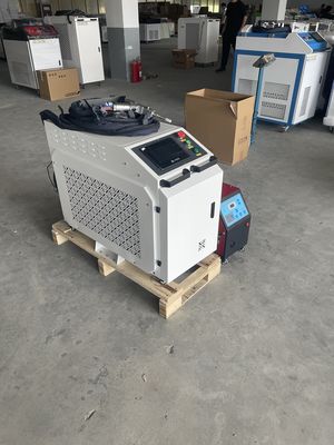 Repair Steel Aluminum Fiber Laser Beam Welder Handheld Small Portable