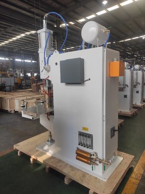 Inverter Modern Steel Grating Welding Machine , 200KVA Spot Welder Machine