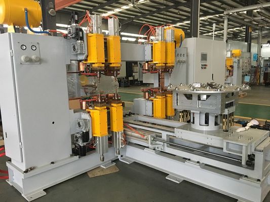 3 Phase Aluminum Spot Welders Multi Head Spot Welding Machine Automatic