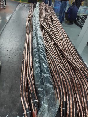 Copper Water Cooled Cables Kickless Cable For Cnc Suspension Spot Welder