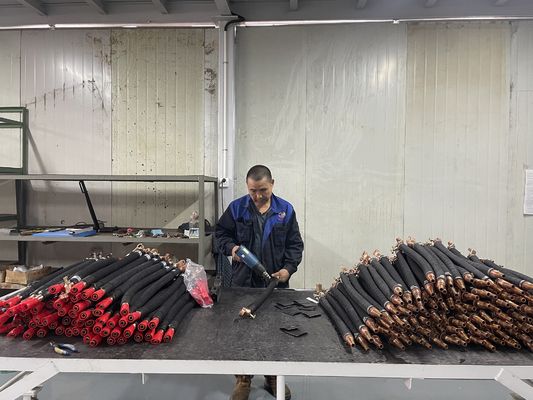 Cnc Copper Water Cooled Cables Secondary Cable For Portable Spot Welding Machine