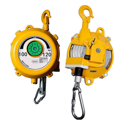 Suspended 5kg Industrial Spring Balancer With Flat Type 1.5 Meters Wire Rope
