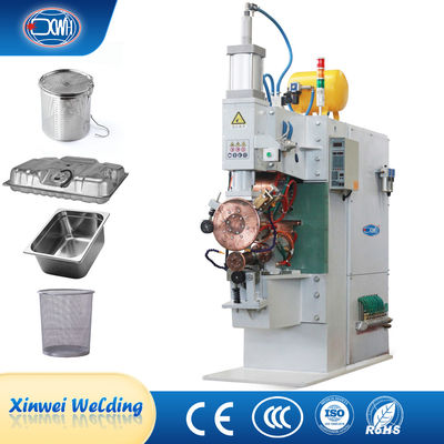 Horizontal Stainless Steel Water Tank Resistance Rolling Seam Welder Welding Machine