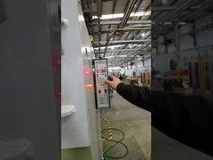 Metal sheet welding test of multi- head spot welder