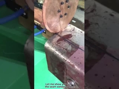 Water tank's welding of seam welder