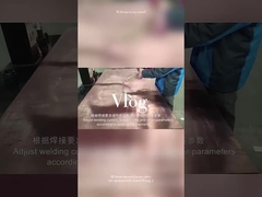 The galvanized sheet's welding test for table spot welding machine