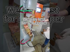 Single Head 60HZ Stud Copper Wire Spot Welding Machine Resistance Water Refrigerated