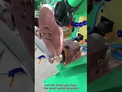 The galvanized sheet's welding of seam welder