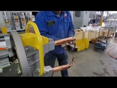 The rectagular steel tube's welding of portable spot welding machine