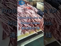 The production of kickless cables