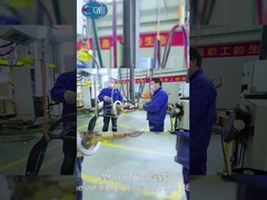 The metal sheet's welding of suspended spot welder