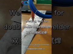 The 2+2mm plate metals' welding of double heads welder