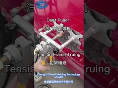 The tension frame truing of car dent puller