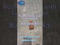The rust removal of the laser welder
