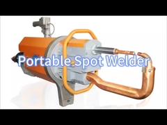 The portable spot welding machine used in automobile industry