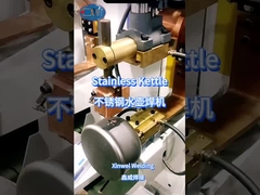 Welding stainless kettle with customized welding machine